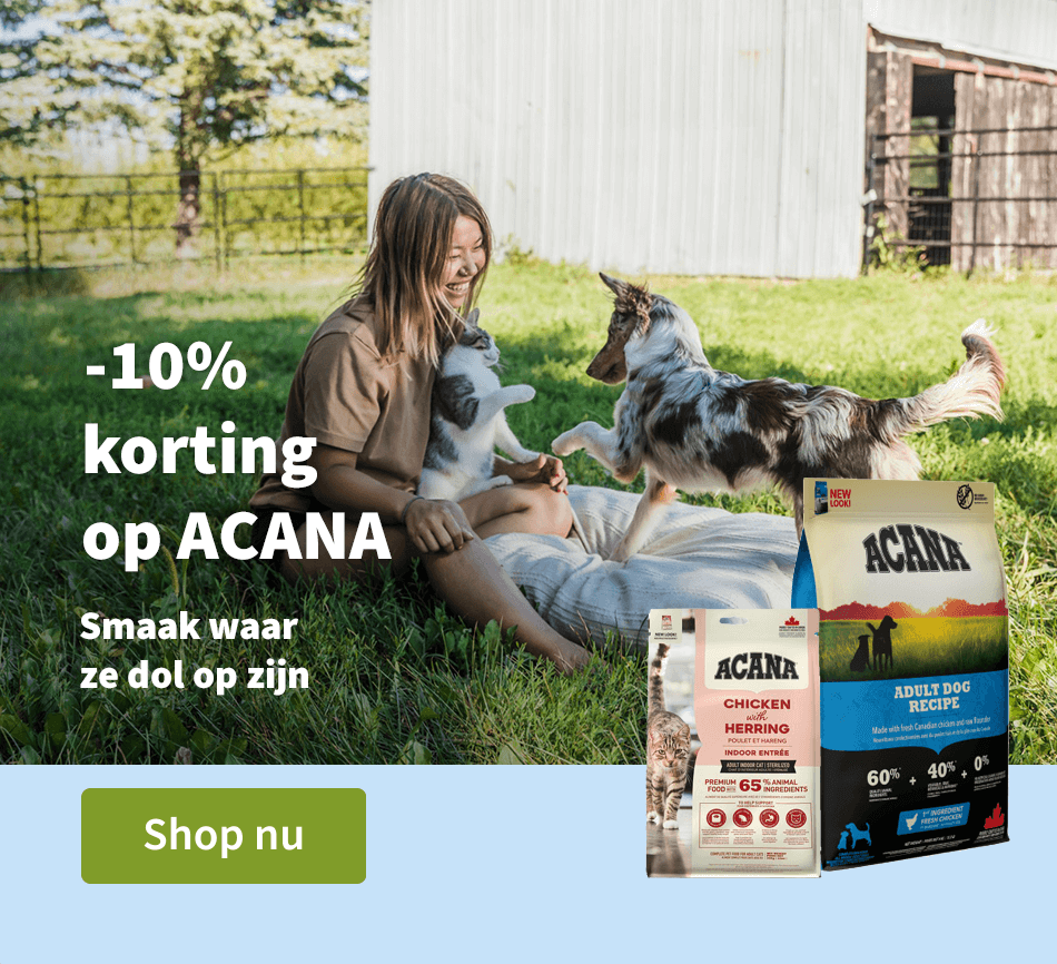 -10% korting op ACANA - Smaak waar ze dol op zijn