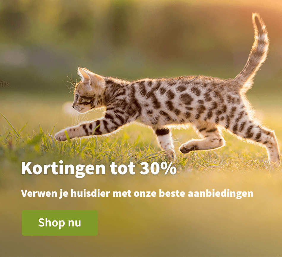 Kortingen tot 30% - Verwen je huisdier met onze beste aanbiedingen