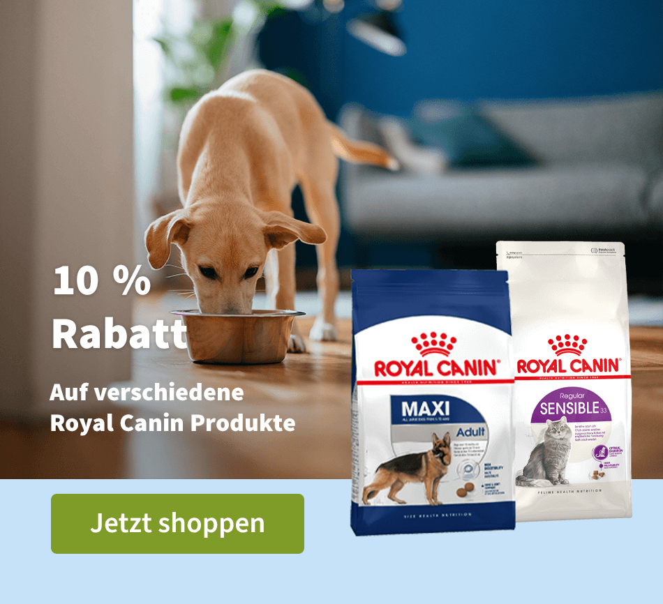 10 % Rabatt - Auf verschiedene Royal Canin Produkte 