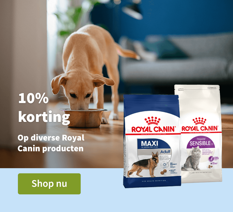10% korting - Op diverse Royal Canin producten! 