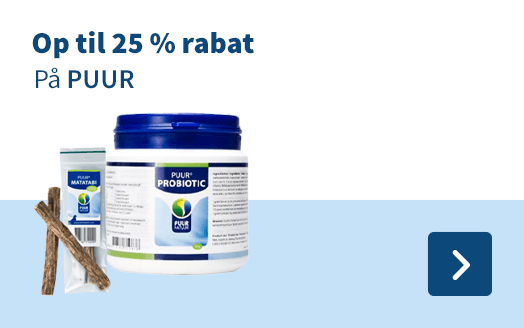 Op til 25% rabat, pa puur