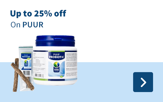 Up to 25% off, on puur