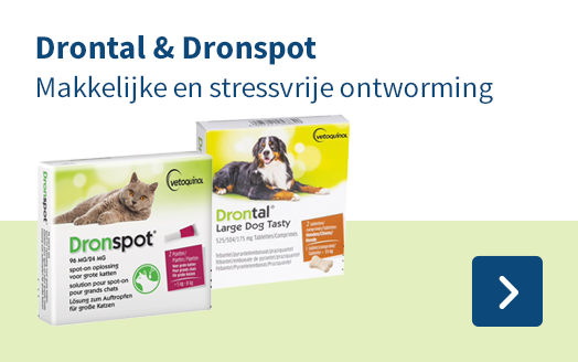 Drontal & Dronspot, makkelijke en stressvrije ontworming