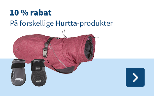 10 % rabat, På forskellige Hurtta- Produkter