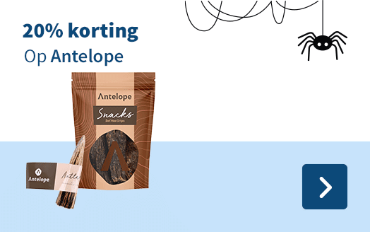 20% korting, op Antelope