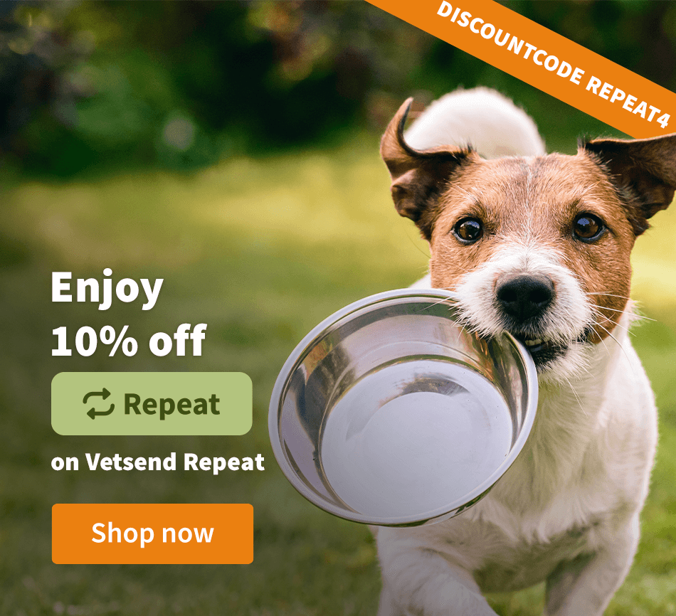 Enjoy 10% off on Vetsend Repeat