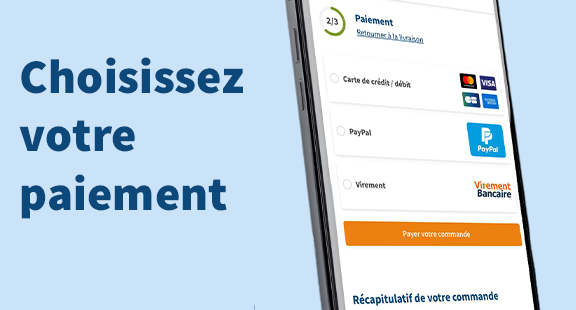 Choisissez votre paiement