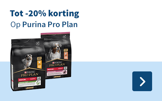 Tot -20% korting, Op Purina Pro Plan