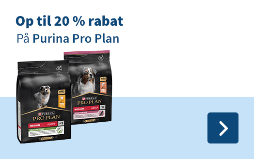 Op til 20 % rabat, På Purina Pro Plan