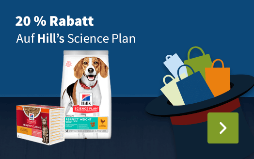 20 % Rabatt, Auf Hill's Science Plan