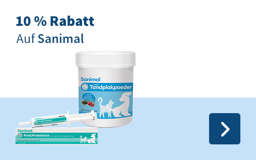 10 % Rabatt, Auf Sanimal