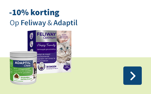 -10% korting, Op Feliway & Adaptil
