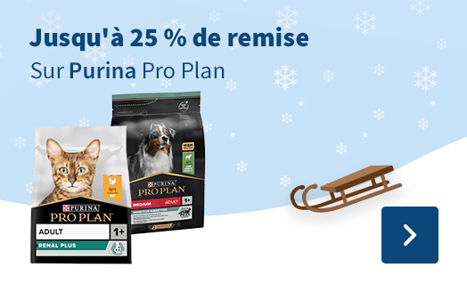 15 % de remise, Sur Purina Pro Plan