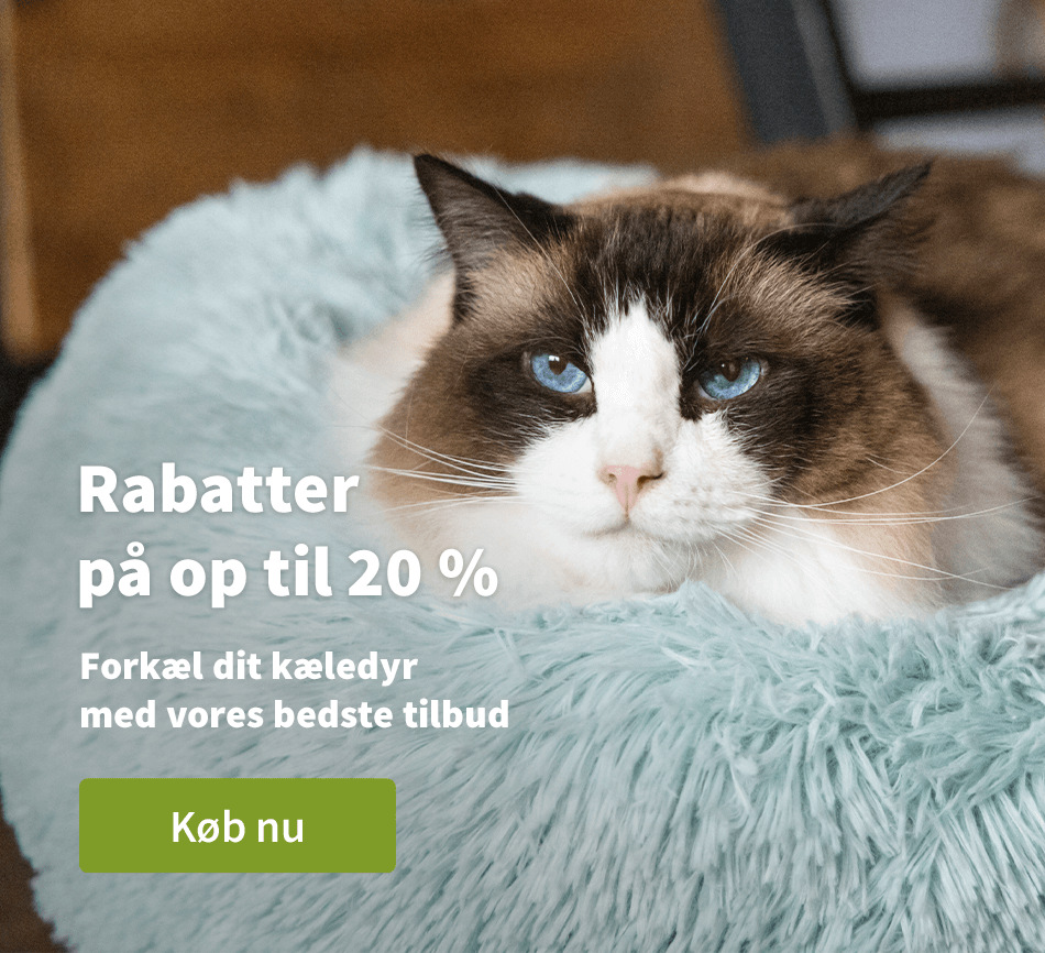 Rabatter pa op til 20 %