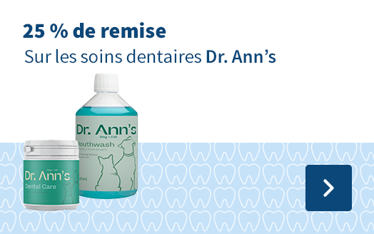 25 % de remise, 'Sur les soins dentaires Dr. Ann's