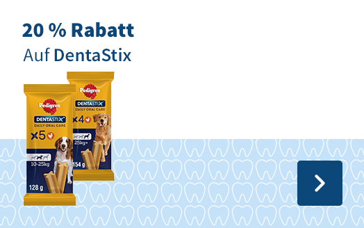 20 % Rabatt, Auf DentaStix