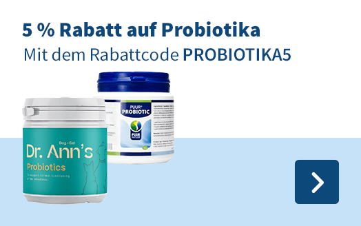 5 % Rabatt auf Probiotika, Mit dem Rabattcode PROBIOTIKA5