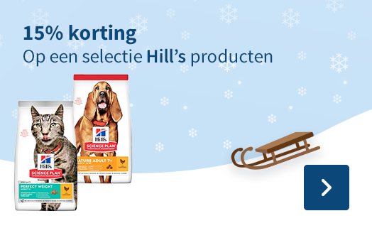 15% korting, Op een selectie Hill's Producten