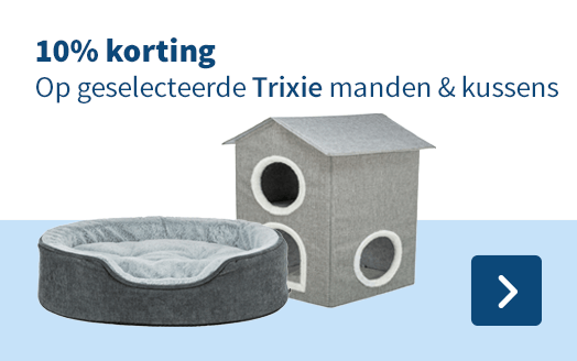 10% korting op geselecteerde Trixie manden & kussens