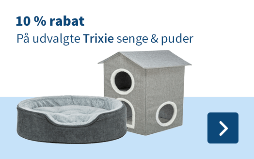 10 % rabat Pa udvalgte Trixie senge & puder