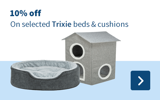 10% off On selected Trixie beds & cushions