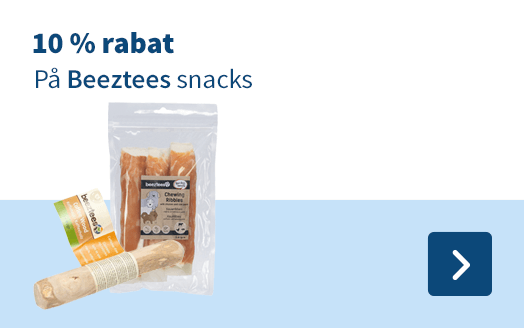 10 % rabat På Beeztees snacks