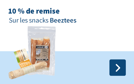 10 % de remise Sur les snacks Beeztees