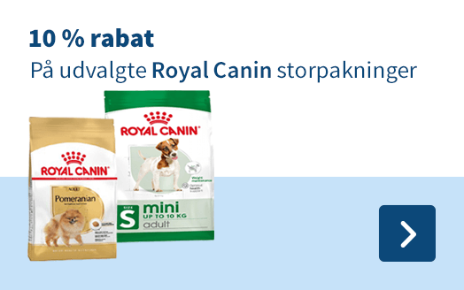 10 % rabat Pa udvalgte Royal Canin storpakninger
