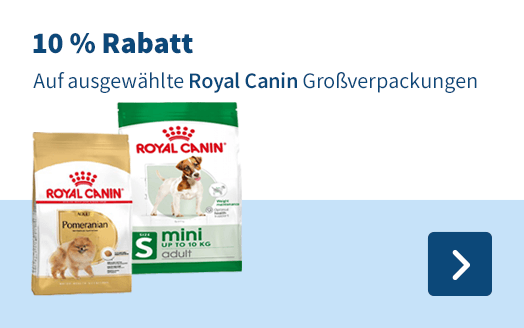 10 % Rabatt Auf ausgewählte Royal Canin Großverpackungen
