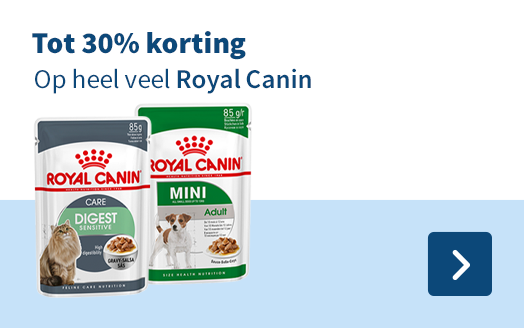 Tot 30% korting op heel veel Royal Canin 