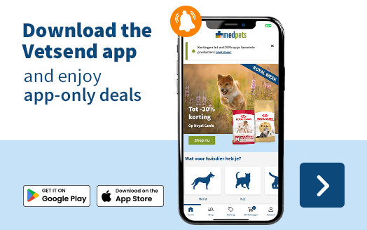 Download the Vetsend app and enjoy app-only deals