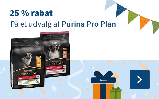 25 % rabat På et udvalg af Purina Pro Plan