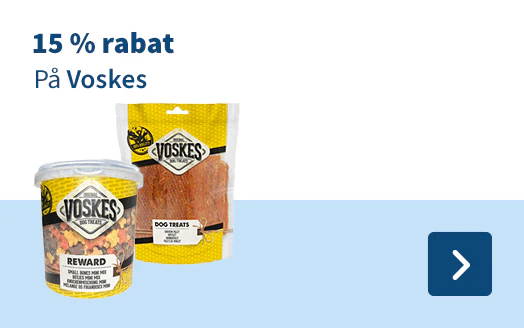 15 % rabat På Voskes