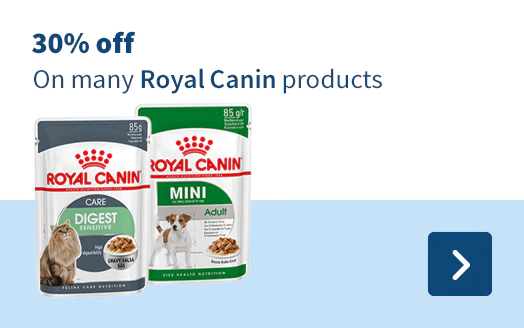 30% off On many Royal Canin products