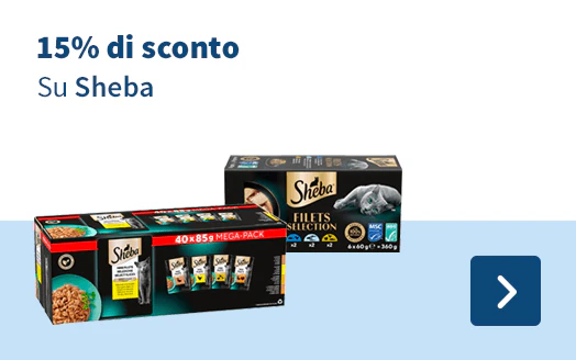 15% di sconto Su Sheba