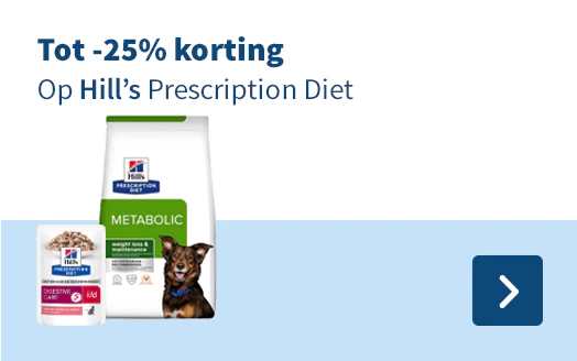 Tot -25% korting Op Hill's Prescription Diet