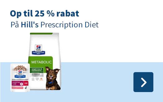 Op til 25 % rabat På Hill's Prescription Diet