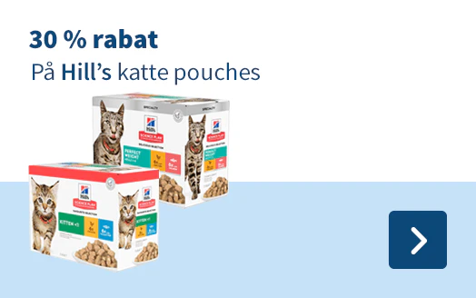 30 % rabat På Hill's katte pouches