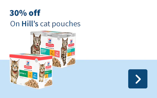 30% off On Hill's cat pouches