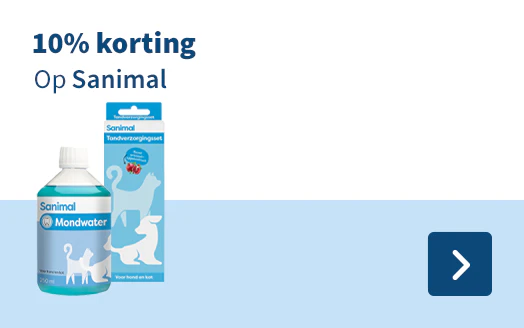 10% korting op Sanimal