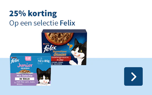 25% korting Op een selectie Felix