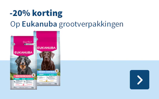 -20% korting Op Eukanuba grootverpakkingen