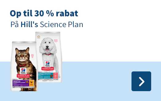 Op til 30 % rabat På Hill's Science Plan