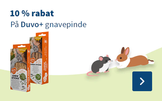 10 % rabat På Duvo+ gnavepinde