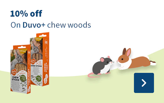10% off On Duvo+ chew woods