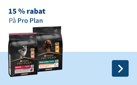 15 % rabat På Pro Plan