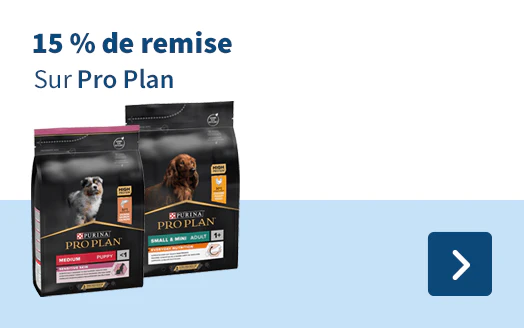 15 % de remise Sur Pro Plan