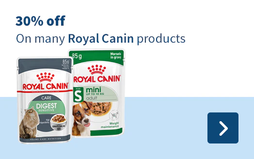 30% off On many Royal Canin products