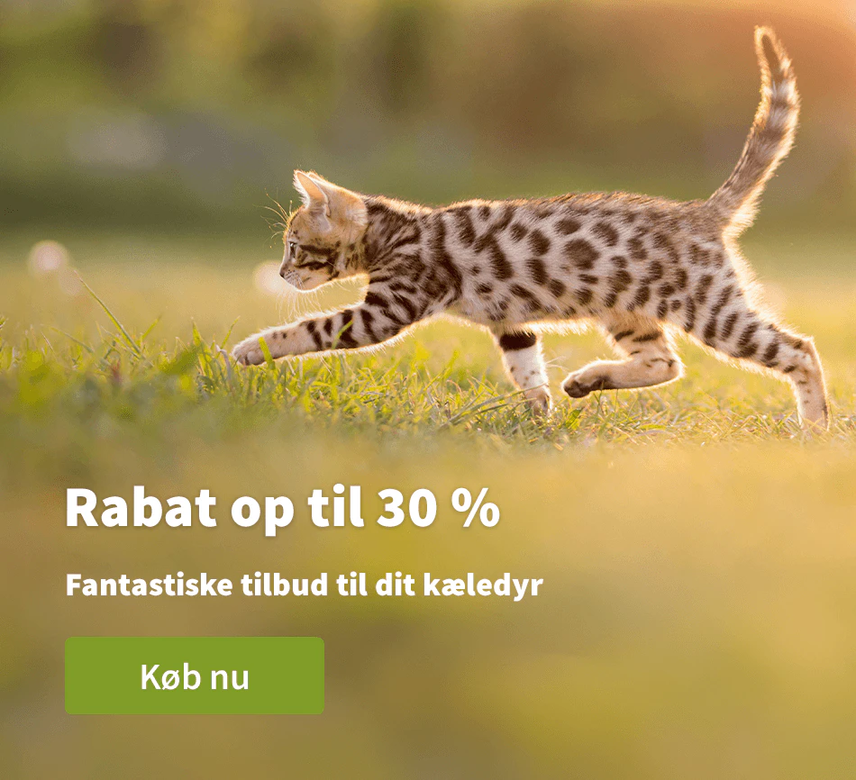 Rabat op til 30 %