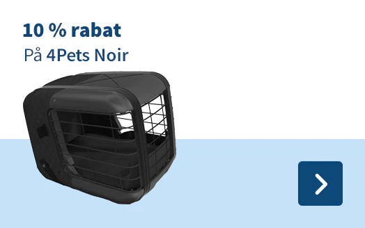 10 % rabat På 4Pets Noir